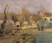 Camille Pissarro Kitchen Garden at L-Hermitage oil on canvas